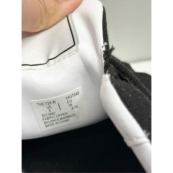 Goats Sneakers Womens Size 8 Black Canvas Crisscross Platform Shoes - Picture 10 of 11